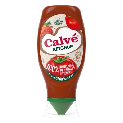Calvé Tomato Ketchup Top Down 430 ml - Ideale come salsa di accompagnamento, da spalmare e per personalizzare le tue salse.