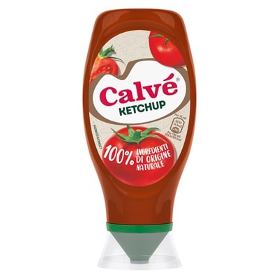 Calvé Tomato Ketchup Top Down 430 ml - Ideale come salsa di accompagnamento, da spalmare e per personalizzare le tue salse.