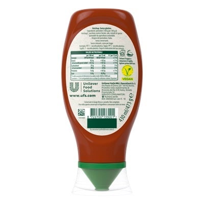Calvé Tomato Ketchup Top Down 430 ml - Ideale come salsa di accompagnamento, da spalmare e per personalizzare le tue salse.