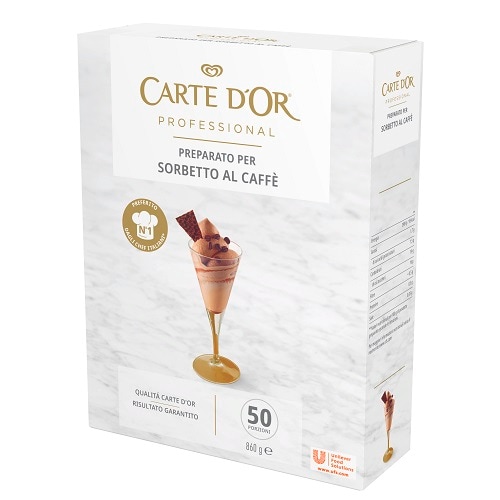 Carte d’Or preparato per Sorbetto al Caffè 860 Gr - 