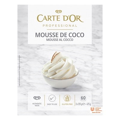 Carte d’Or preparato in polvere per Mousse al Cocco 675 Gr - 