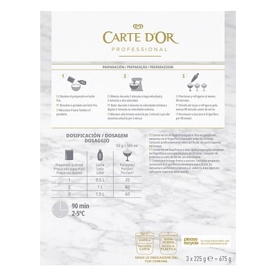 Carte d’Or preparato in polvere per Mousse al Cocco 675 Gr - 