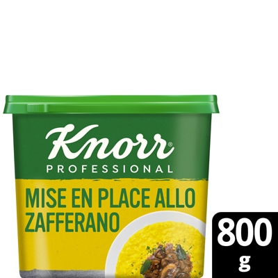 Knorr Mise en Place allo Zafferano 800 Gr - Versatilità e ottimo rapporto qualità/prezzo, senza glutine