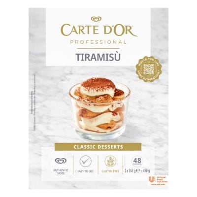 Carte d’or Tiramisù - Dessert Carte D'Or: la qualità di sempre, senza glutine.