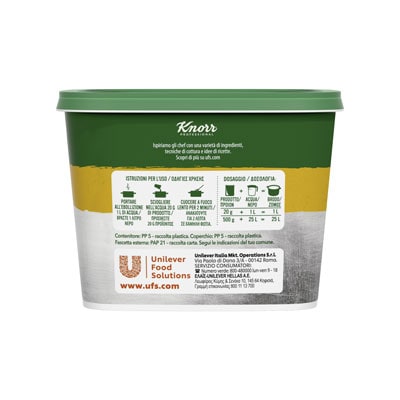 Knorr Brodo ai Funghi Porcini granulare 500 Gr - 