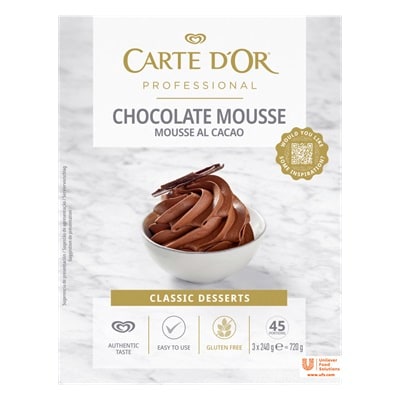 Carte d’Or preparato in polvere per Mousse al Cioccolato 720 Gr - 