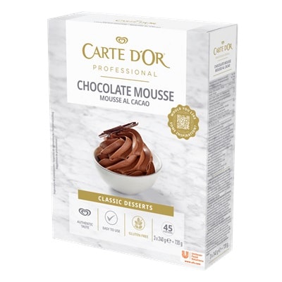 Carte d’Or preparato in polvere per Mousse al Cioccolato 720 Gr - 