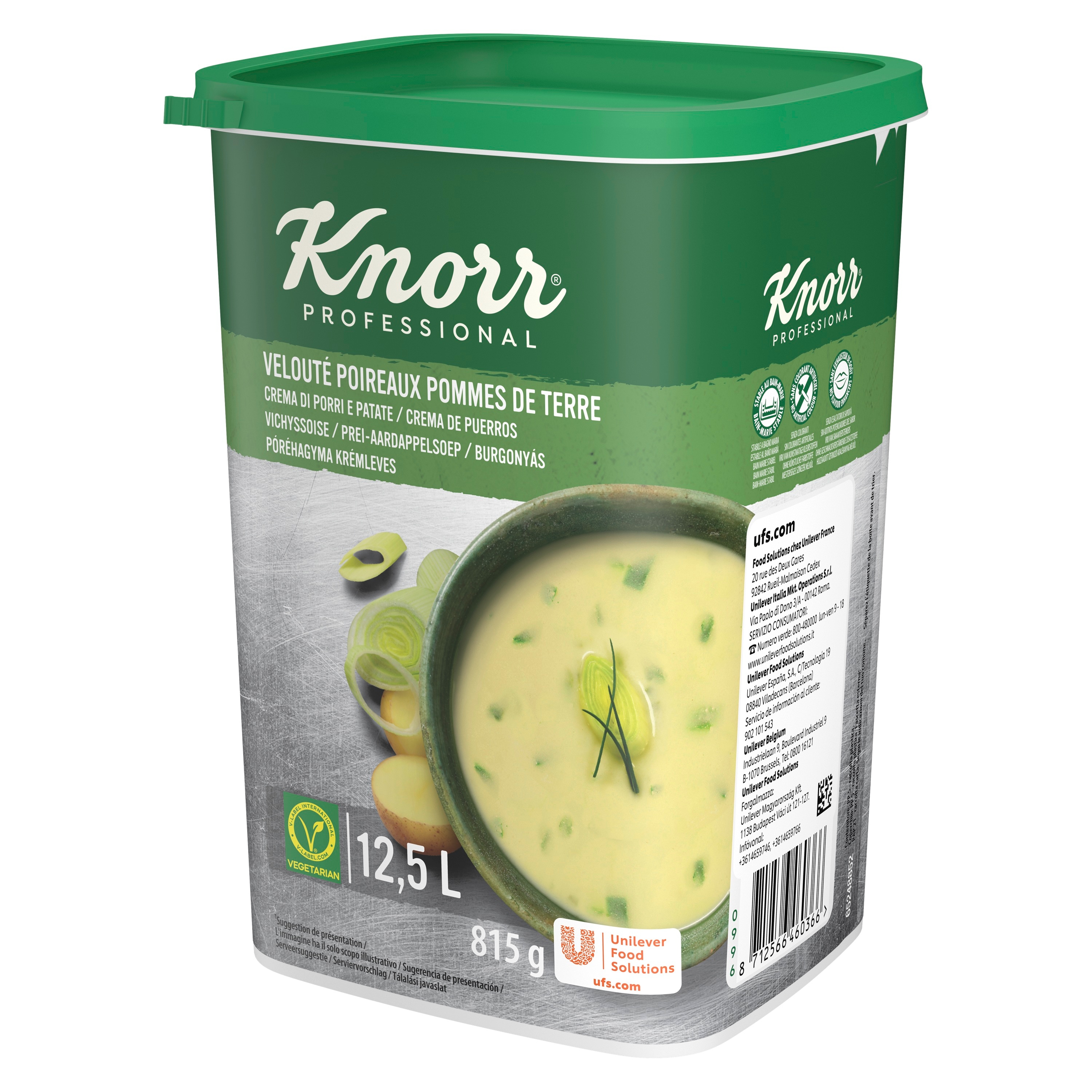 Knorr Professional Crema di Porri e Patate 815 Gr - 
