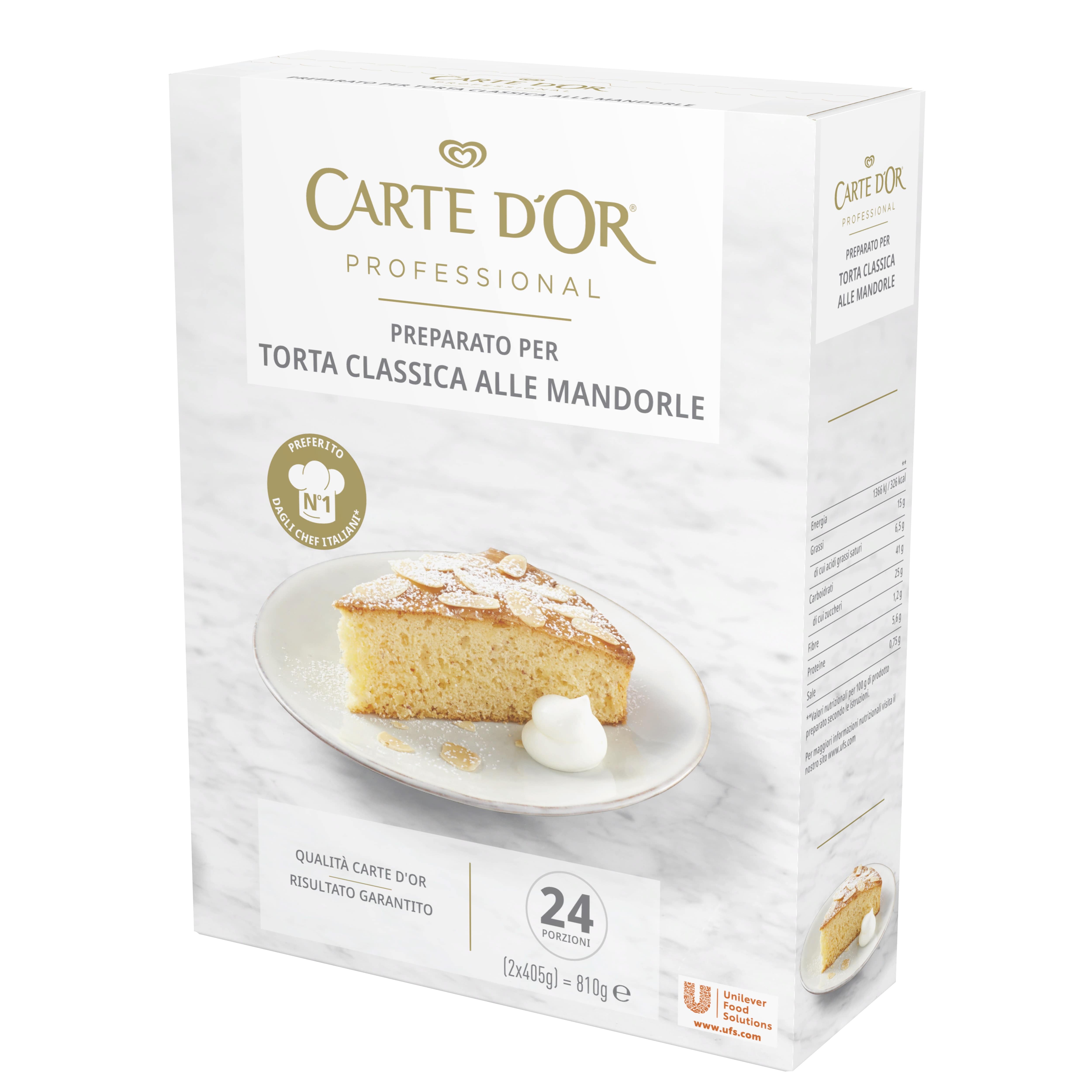 Carte d’Or preparato per Torta Classica alle Mandorle 810 Gr - 