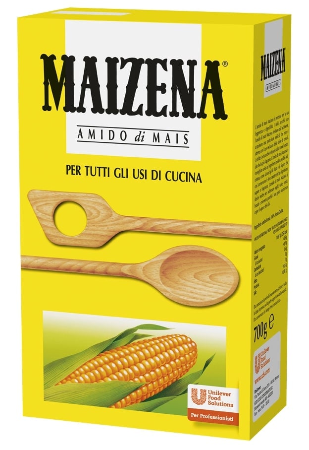 Maizena Amido di mais - Con l’amido di mais Maizena è possibile creare tante nuove ricette senza glutine, sia dolci che salate.