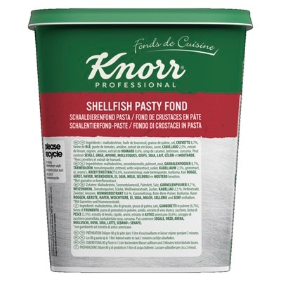 Fondo Crostacei KNORR - Il fondo di crostacei è un'ottima base per numerose salse d'accompagnamento per pesci, crostacei, zuppe, minestre e risotti