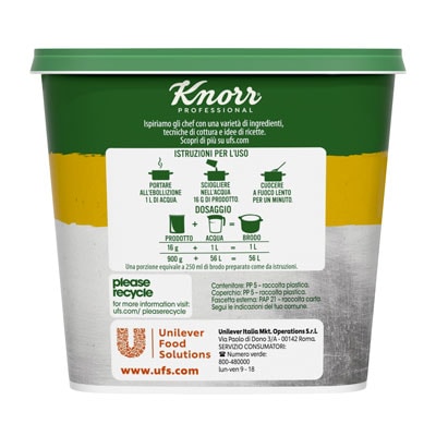 Knorr Brodo Vegetale Granulare 900 Gr - 