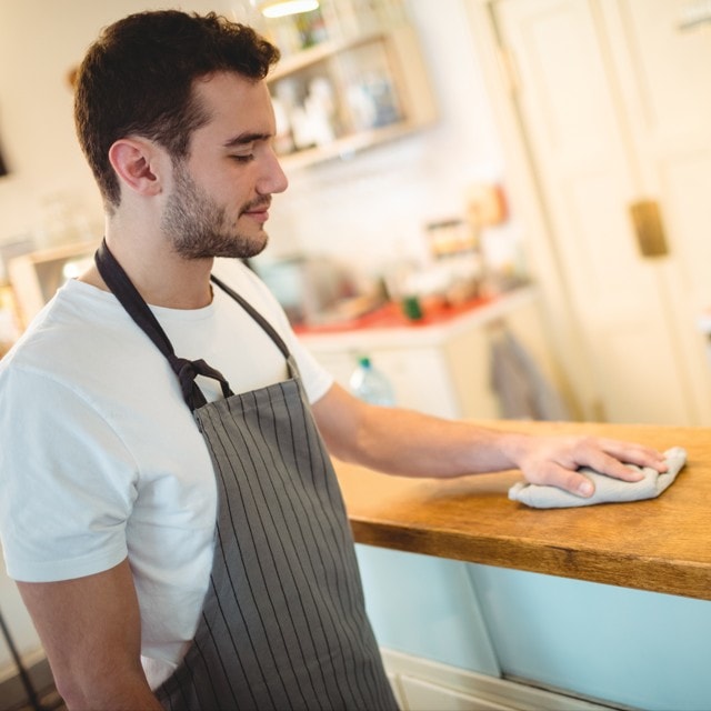 L’organizzazione dell’area di lavoro al Bar.