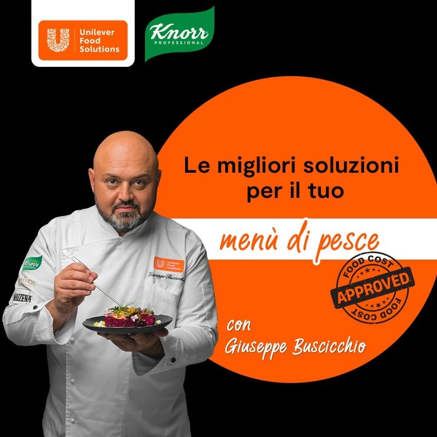 Iscriviti al webinar "Le migliori soluzioni per il tuo menù di pesce"