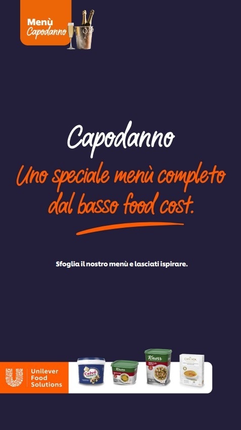 Un Menù completo, a prova di food cost, per il tuo Capodanno