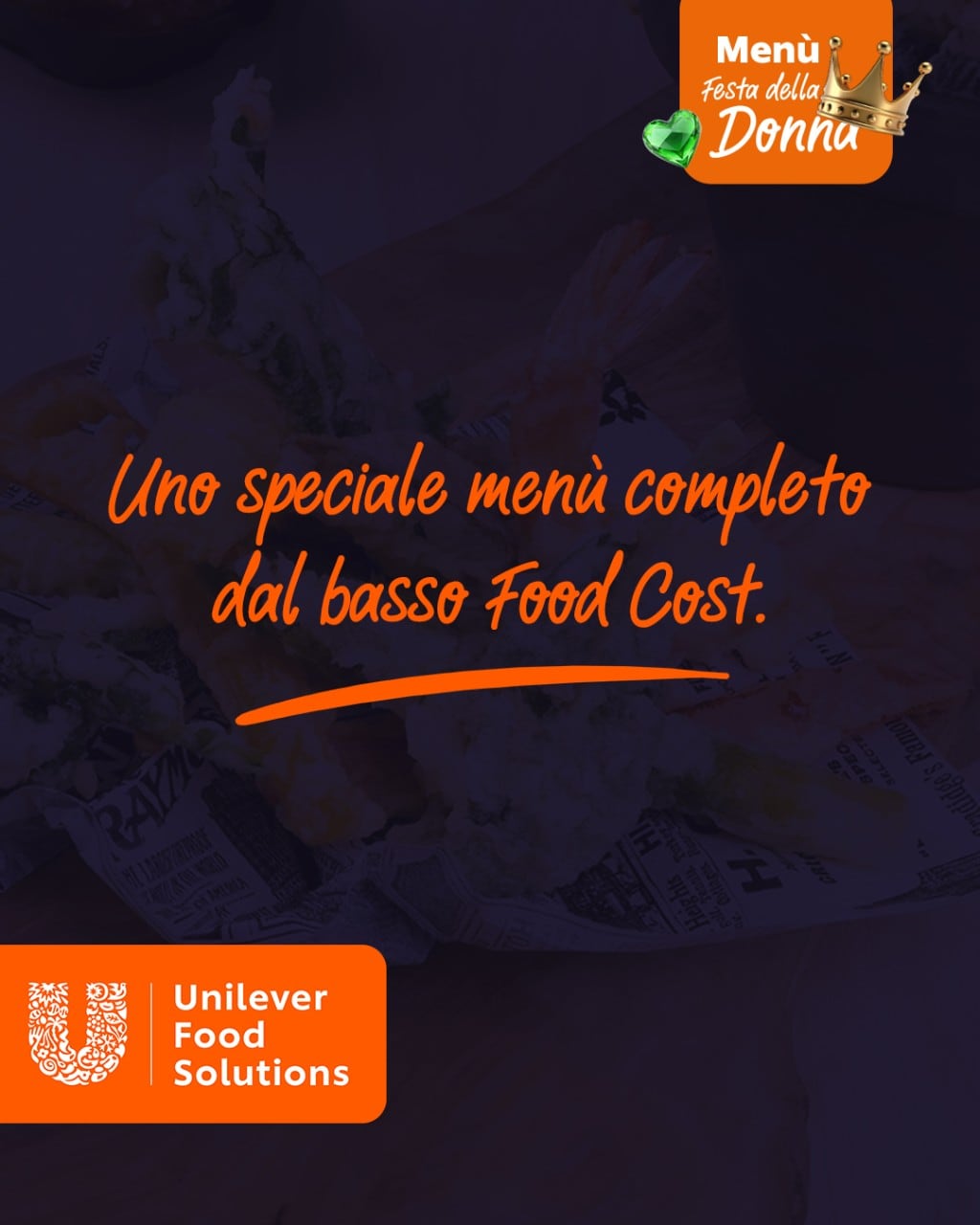 Un Menù completo, a prova di food cost, per la festa della donna