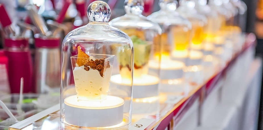 Il dolce tradizionale in finger food 