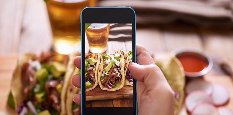 Street food ... e un selfie