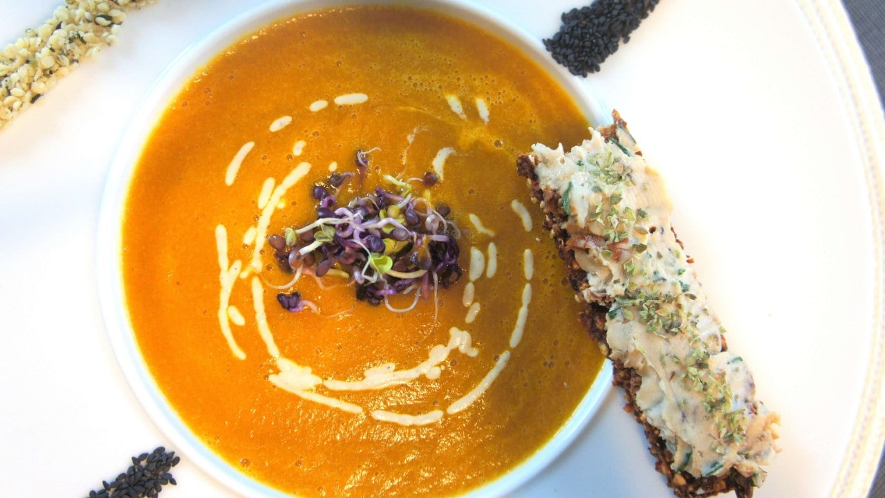 Soup and bread Soup and bread