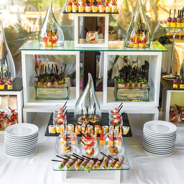 Le tecniche di illuminazione del buffet