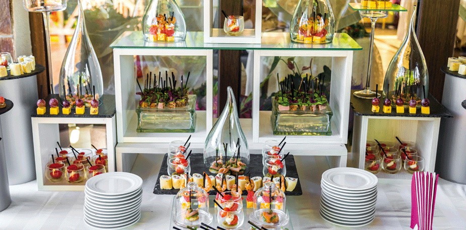 Le tecniche di illuminazione del buffet